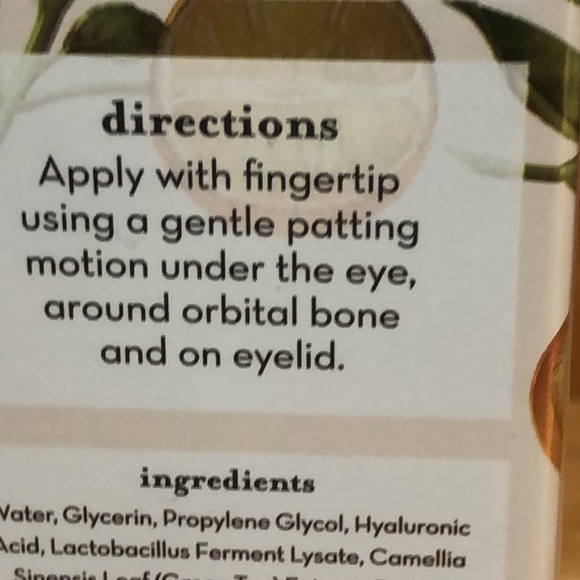 Eye lift vitamin C with caffeine eye serum for the fine lines and dark circles - Picture 4 of 5